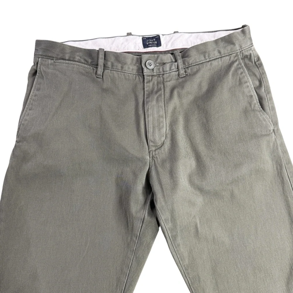 J. Crew Men's Olive Green  Chino Pants
